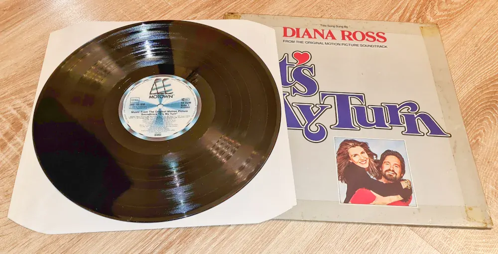 Various – (Diana Ross) Music From The Original Motion Picture Soundtrack "It's My Turn" 1980 EX, VYPRANÁ Vinyl (LP)