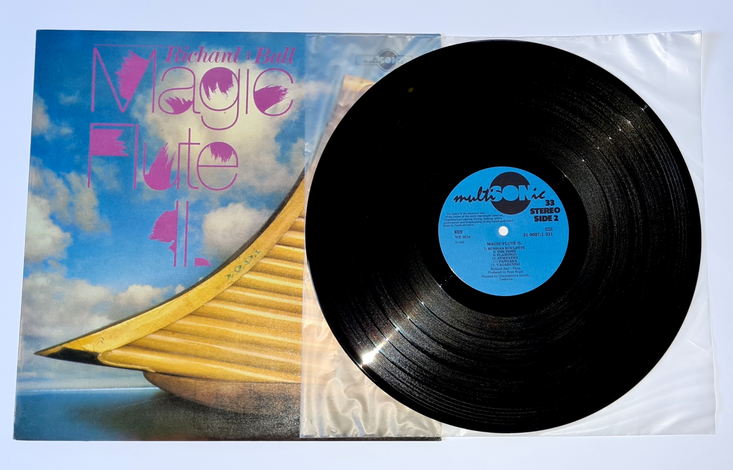 Richard Ball – Magic Flute II. 1990 VG+, VYPRANÁ Vinyl (LP)