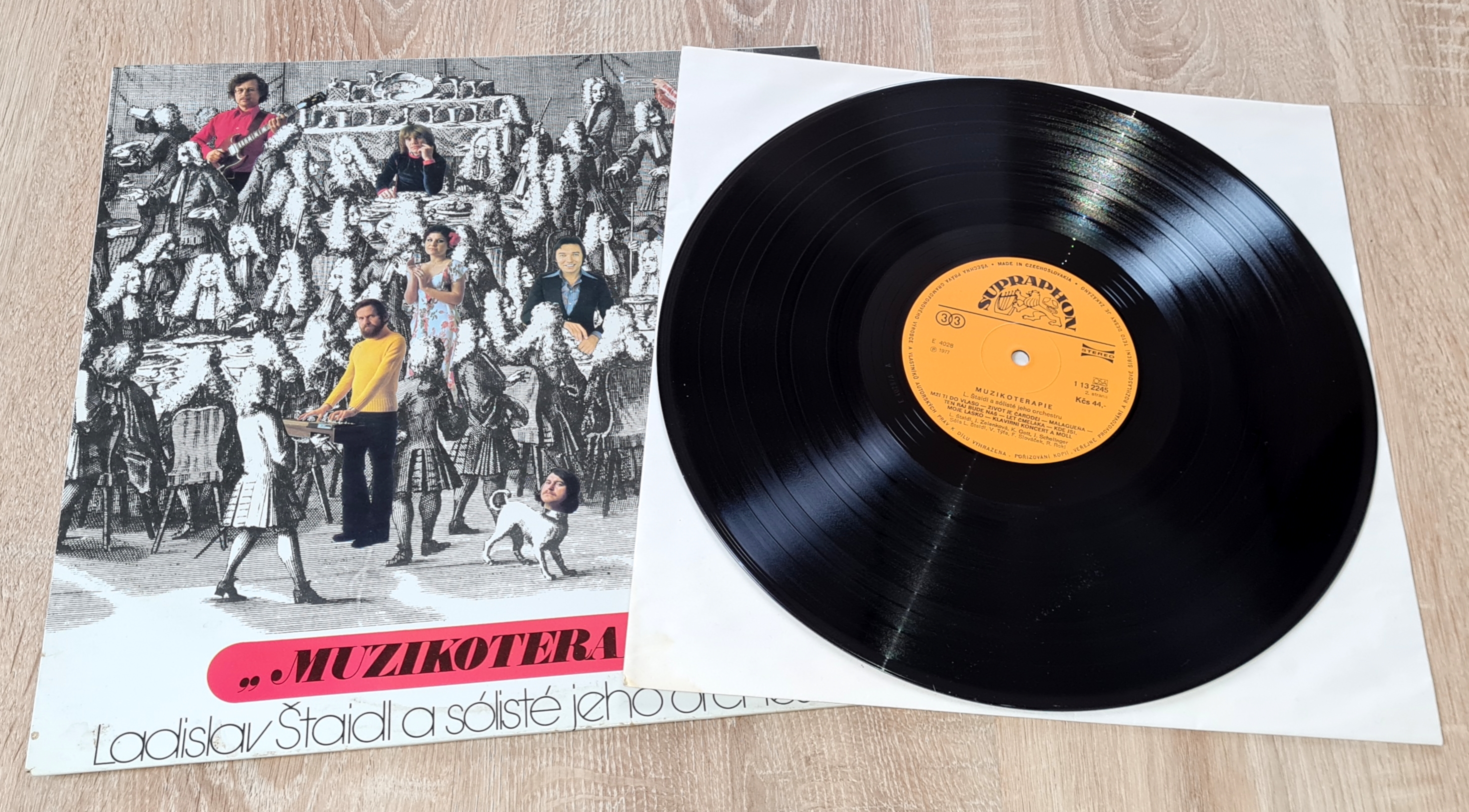 Ladislav Štaidl A Sólisté Jeho Orchestru – Muzikoterapie 1977 EX, VYPRANÁ Vinyl (LP)
