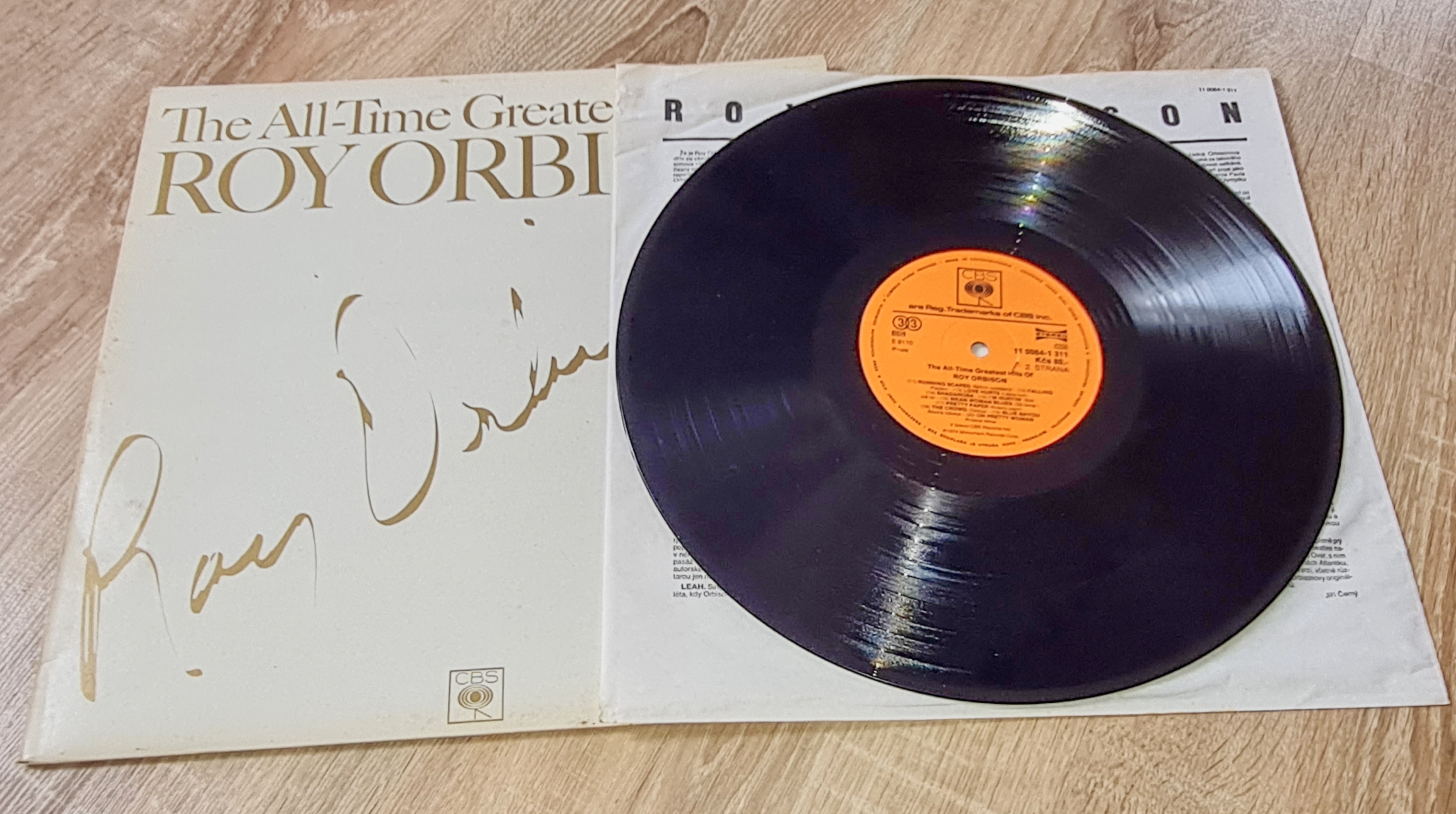 Roy Orbison – The All-Time Greatest Hits Of 1988 VG, VYPRANÁ Vinyl (LP)