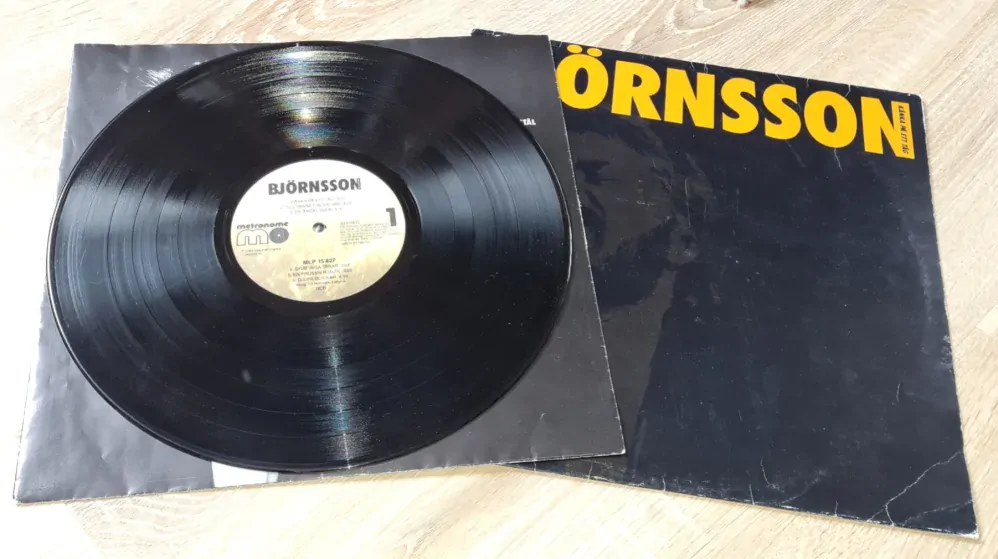 Björnsson – Kånka På Ett Tåg 1984 VG, VYPRANÁ Vinyl (LP)