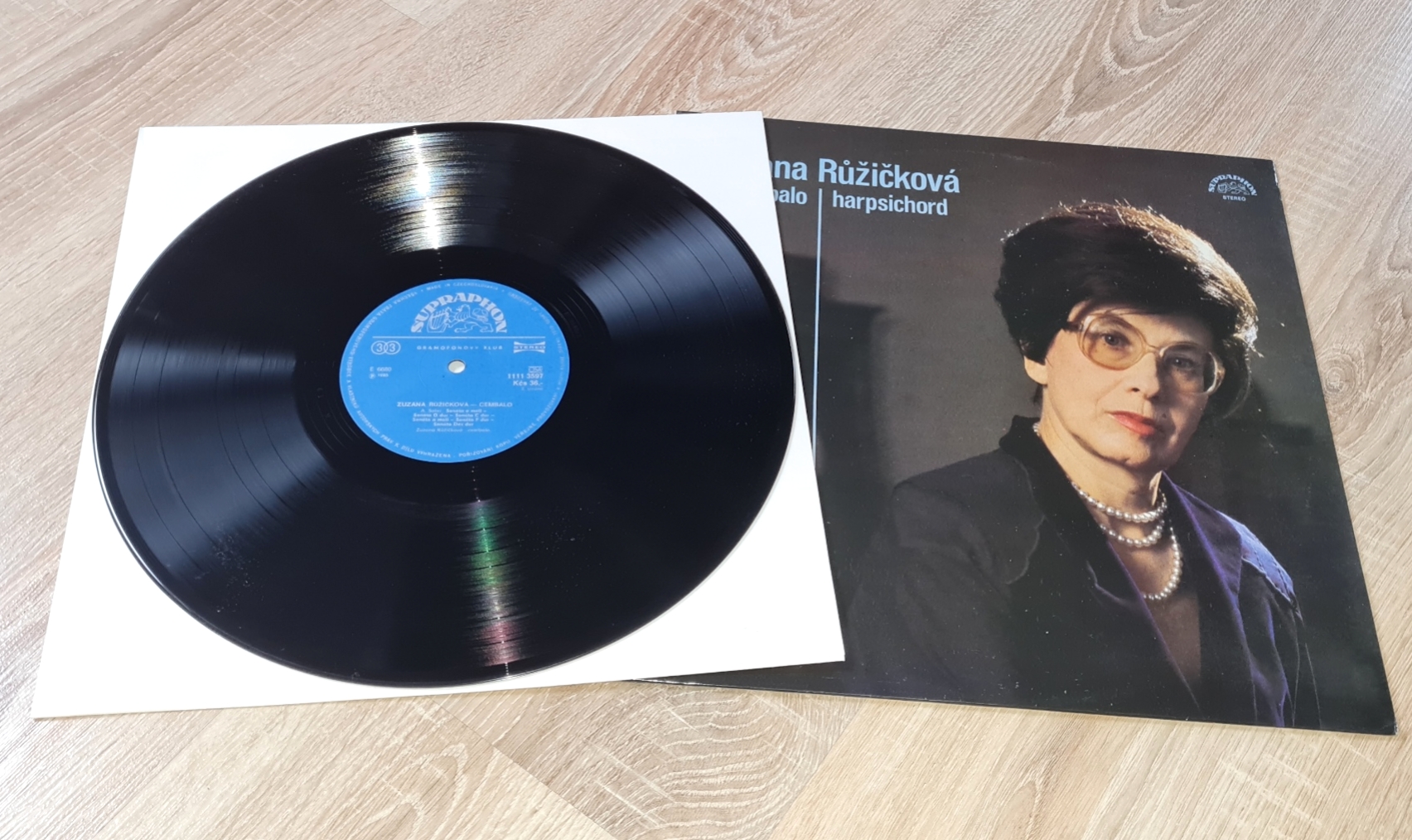 Zuzana Růžičková, Soler, Carvalho, Cabezón, Seixas – Cembalo = Harpsichord 1985 EX, VYPRANÁ Vinyl (LP)