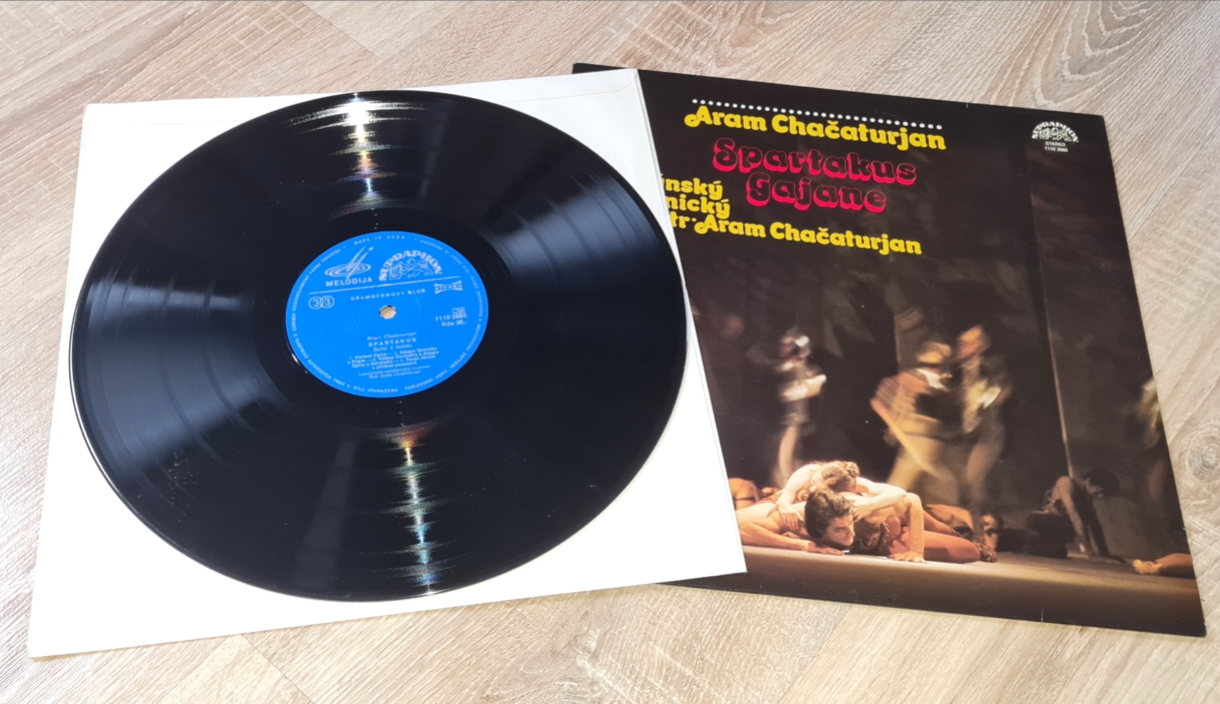 Aram Chačaturjan / Londýnský Symfonický Orchestr – Spartakus / Gajane 1979 EX, VYPRANÁ Vinyl (LP)