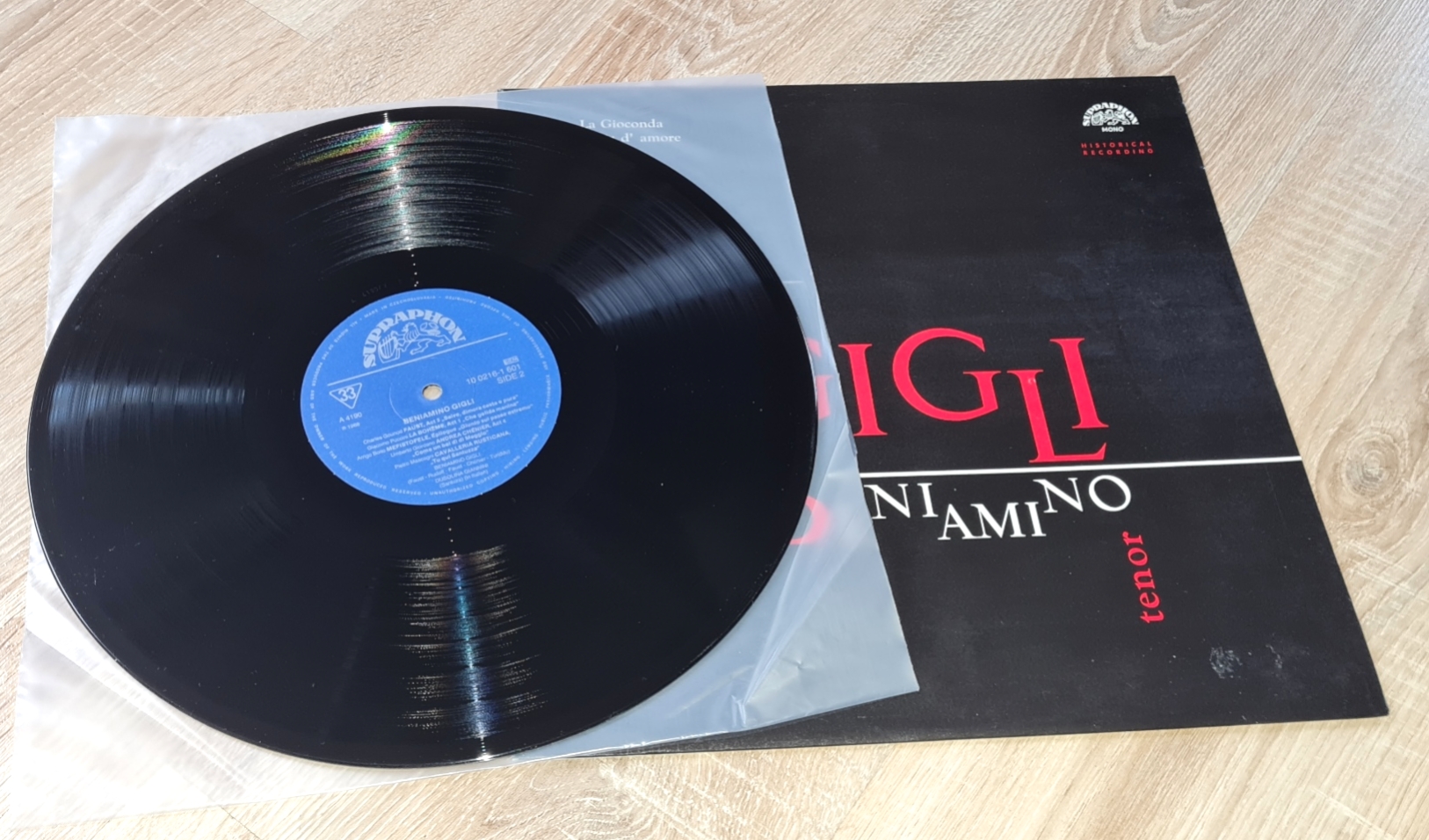 Beniamino Gigli – Recital 1988 EX, VYPRANÁ Vinyl (LP)