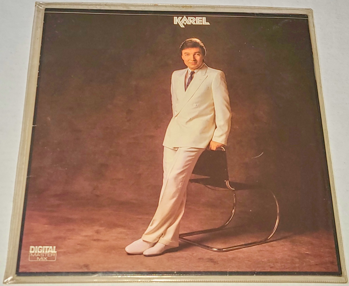 Karel Gott – Karel 1984 EX, VYPRANÁ Vinyl (LP) autogram, podpis