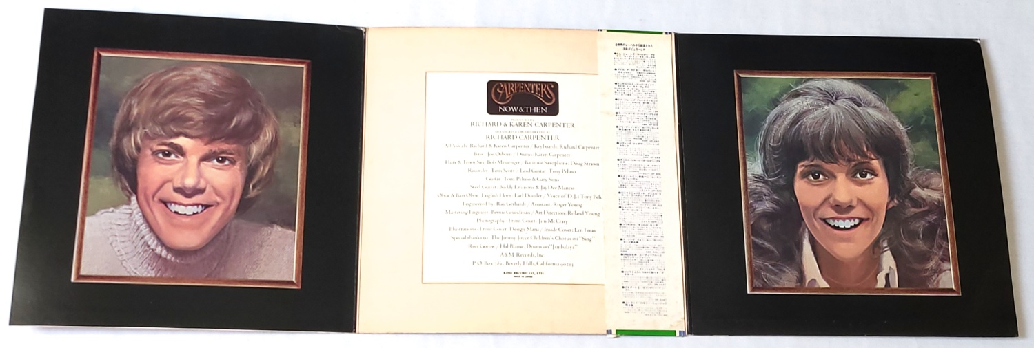 Carpenters – Now & Then 1973 VG+, VYPRANÁ Vinyl (LP)