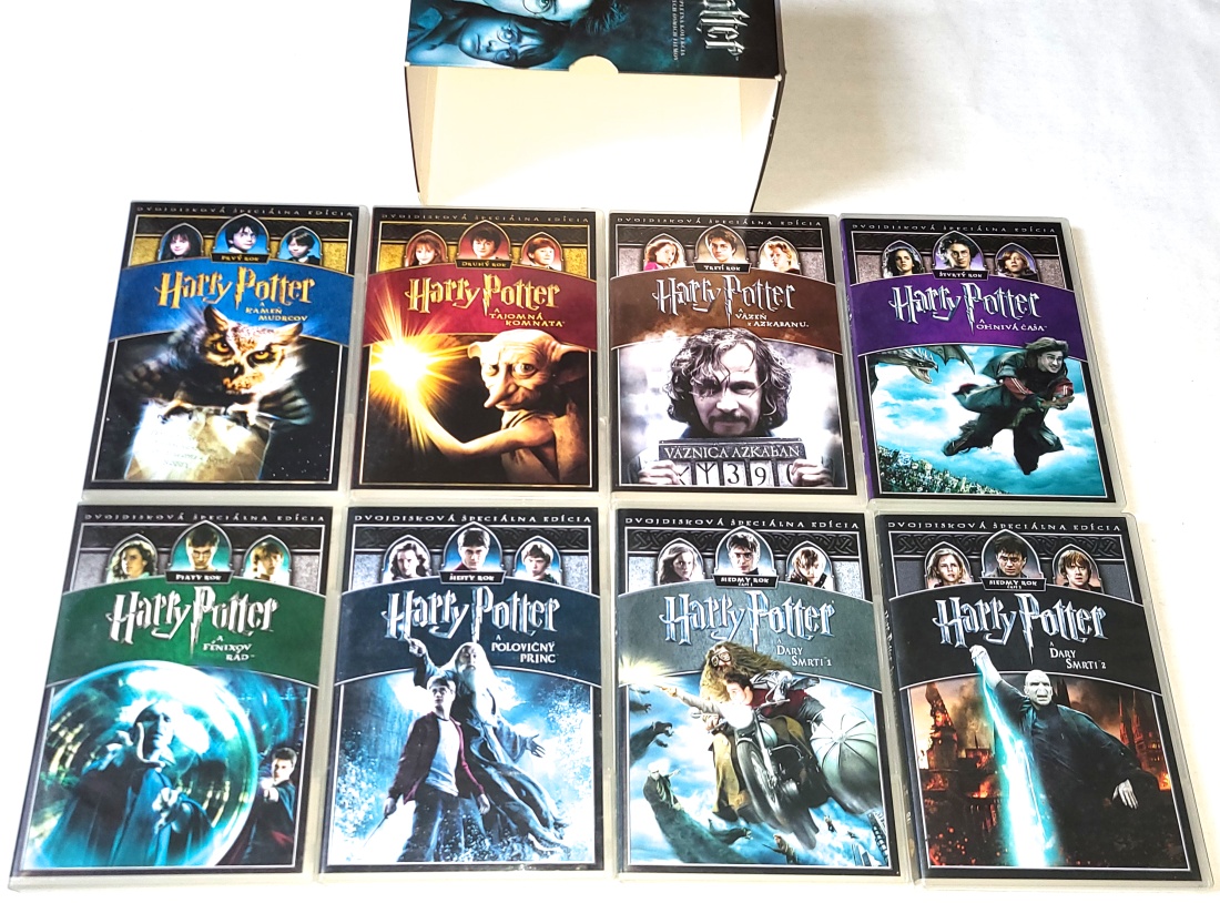 Harry Potter: Kompletní Kolekce Box Set 16DVD