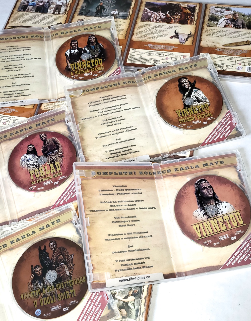Kolekce Karla Maye (kompletní edice) / 16DVD