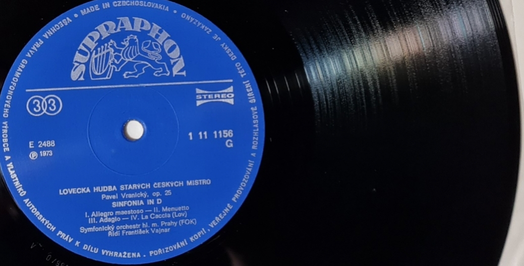 Lovecká hudba starých českých mistrů 1972 VG+, VYPRANÁ Vinyl (LP)