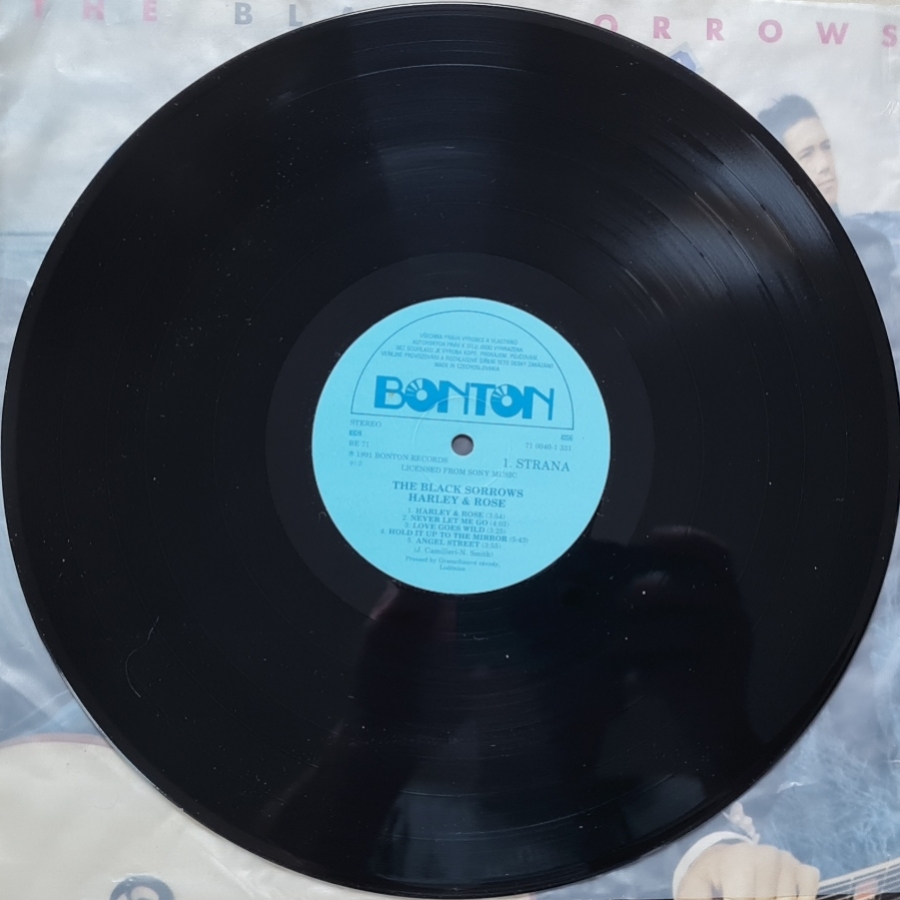 The Black Sorrows – Harley And Ro 1991 VG+, VYPRANÁ Vinyl (LP)