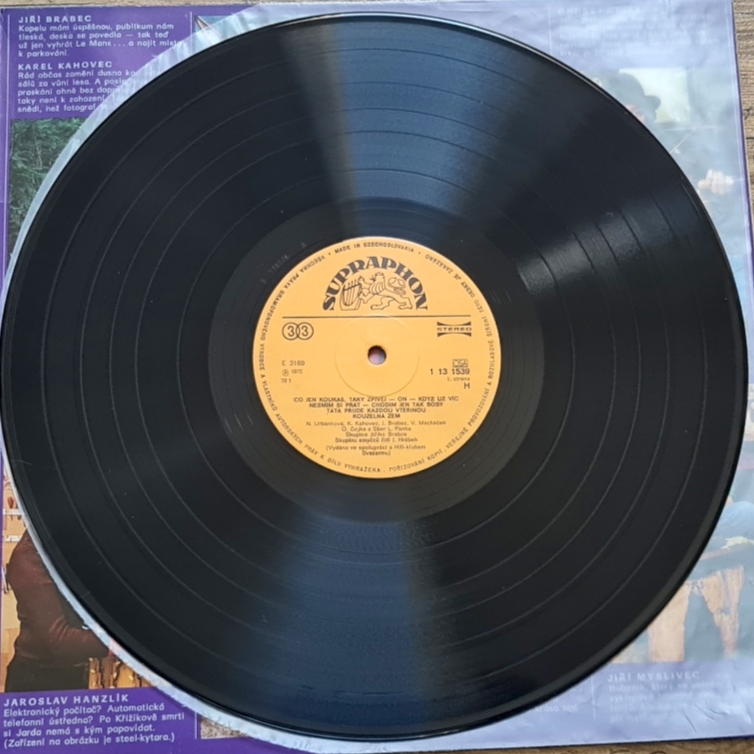 CB Jiřího Brabce & Naďa – 3 1975 VG, VYPRANÁ Vinyl (LP)