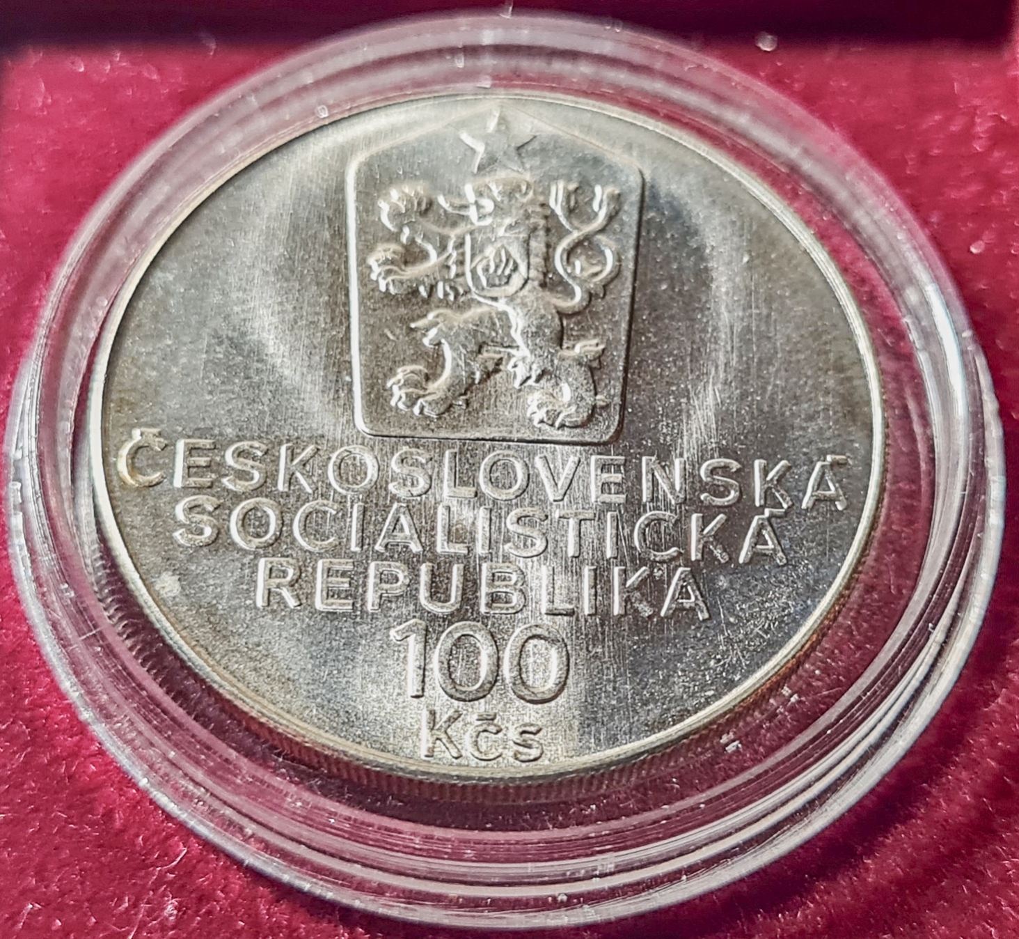 Ag 100 Koruna 1990, Karel Čapek mince