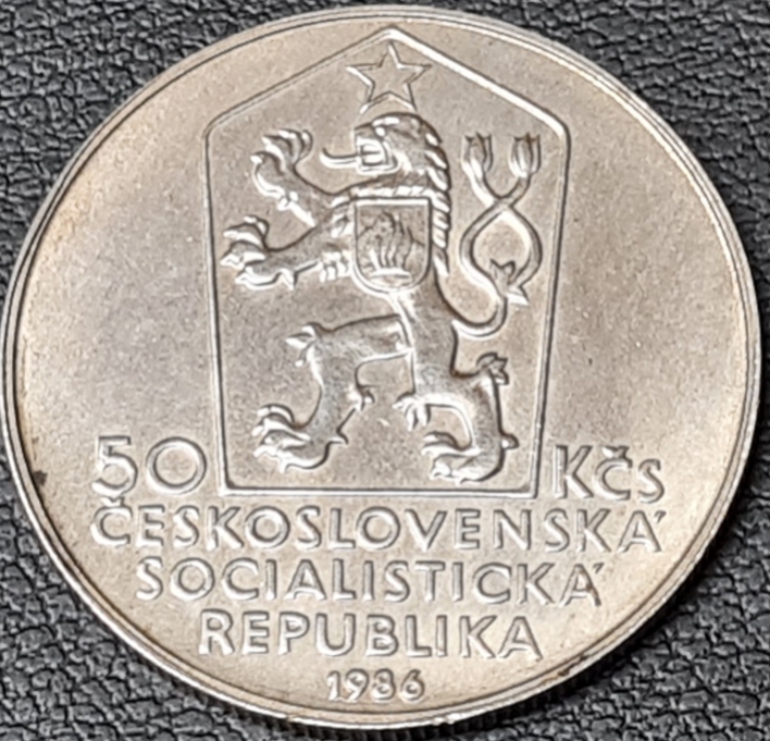 Ag 50 Koruna 1986, Městká památková rezervace Levoča mince