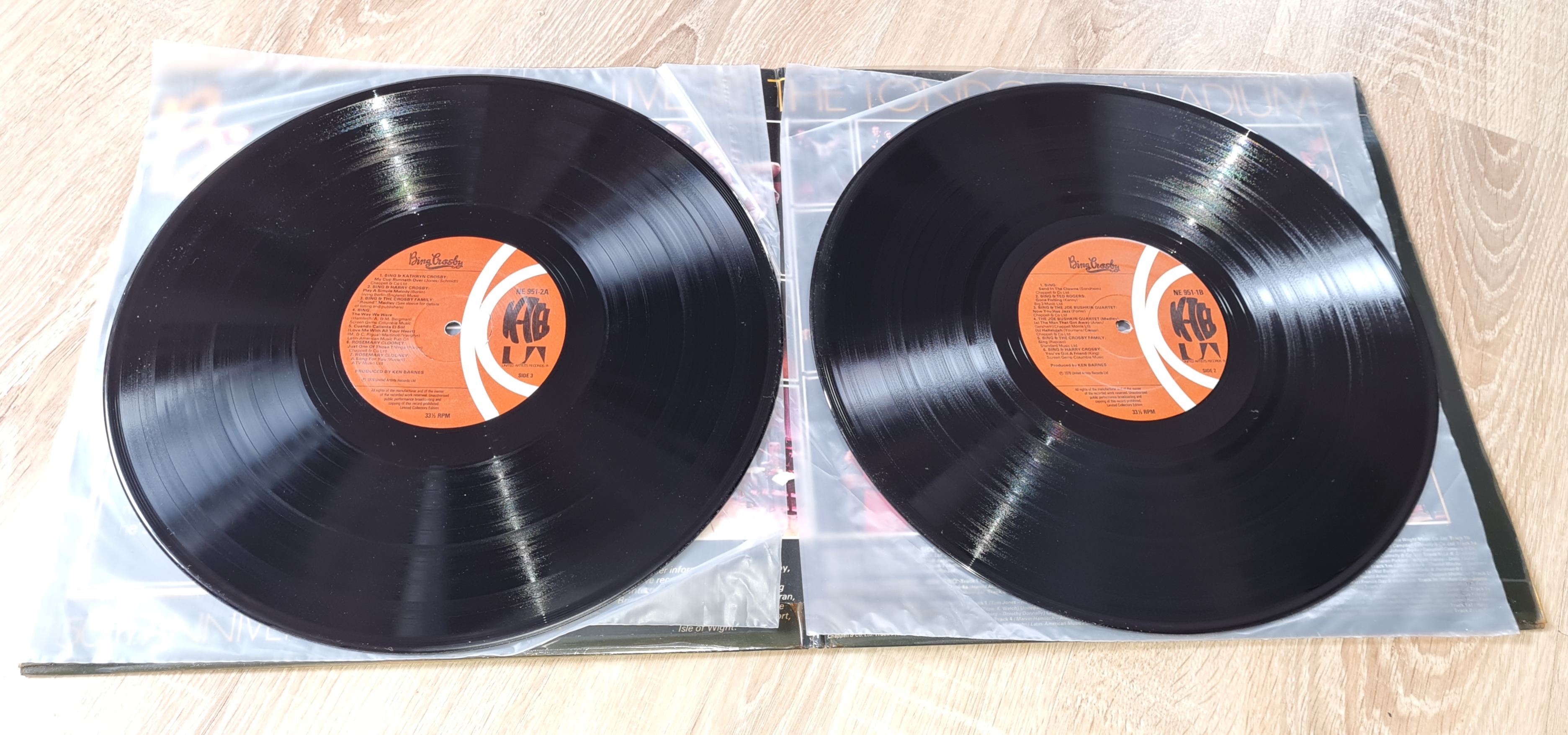 Bing Crosby – Bing Recorded Live At The London Palladium 1976 EX, VYPRANÉ Vinyl (2LP)