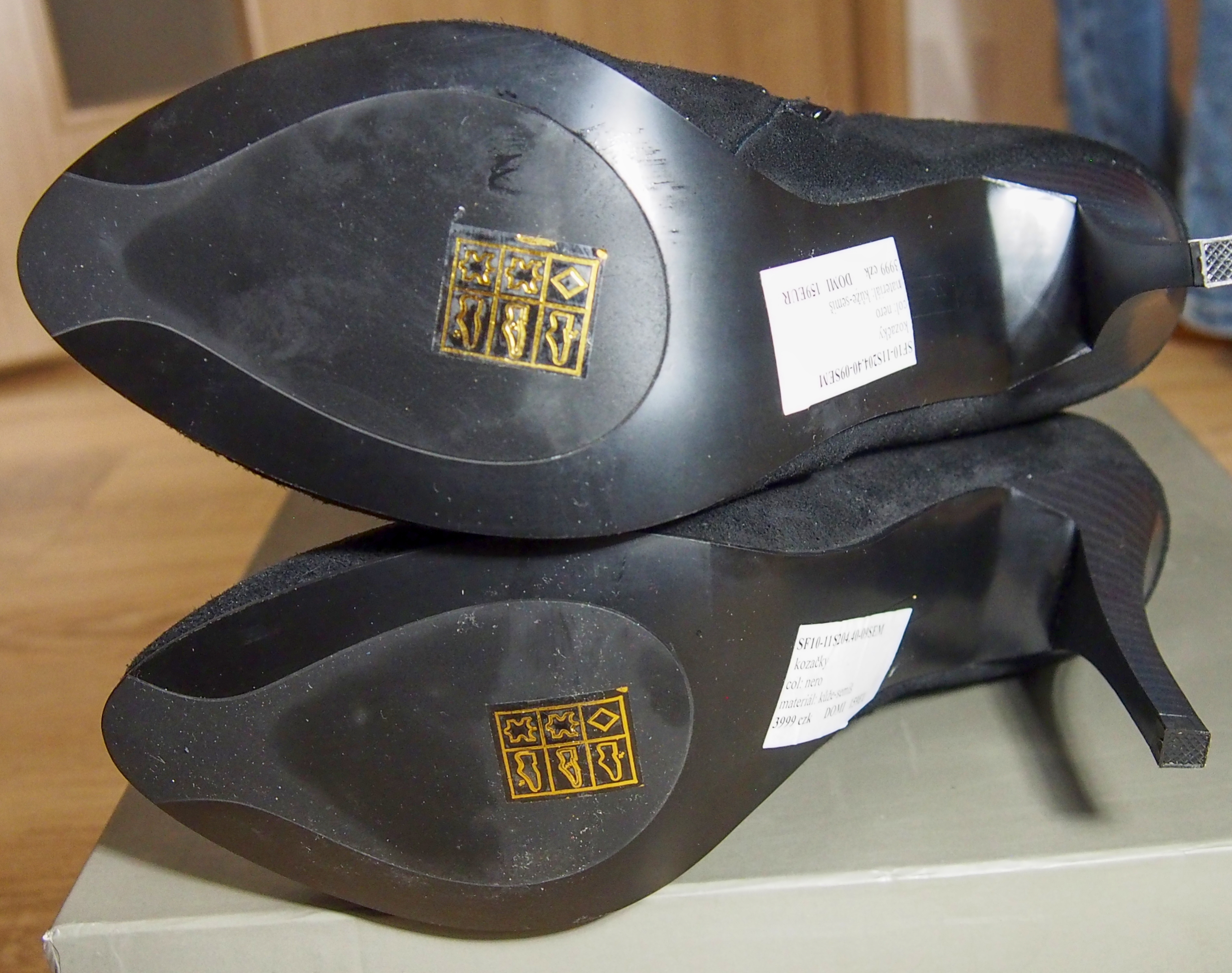 Dámské polokozačky Tosca Blu 11S204-09, Velikost: 40 Výprodej