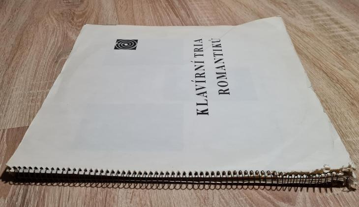 KLAVÍRNÍ TRIA ROMANTIKŮ - SUKOVO TRIO 2 LP VG, VYPRANÉ Vinyl (2LP)