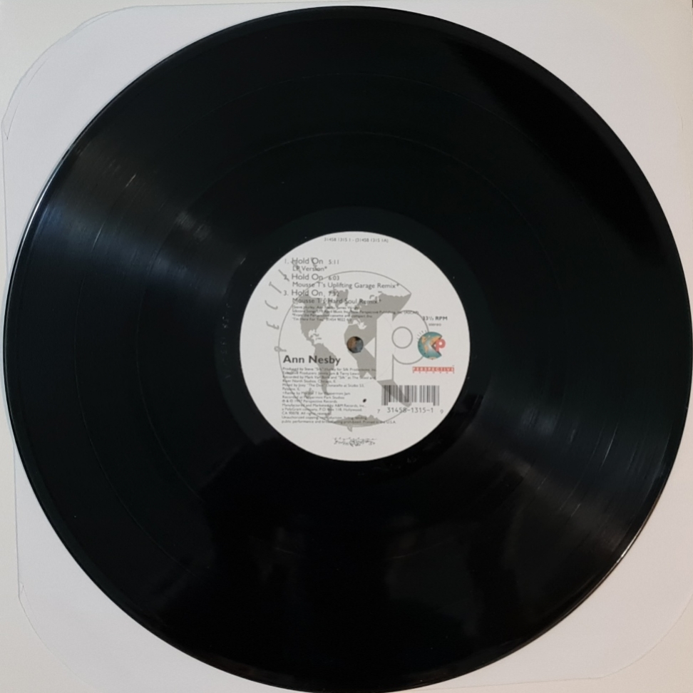 Ann Nesby – Hold On 1997 Single VG+, VYPRANÁ Vinyl
