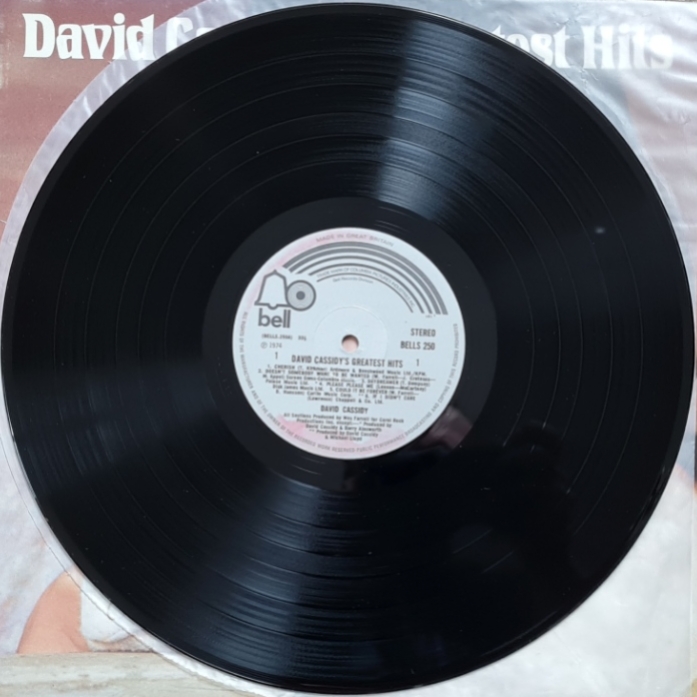 David Cassidy's Greatest Hits 1975 VG+, VYPRANÁ Vinyl (LP)