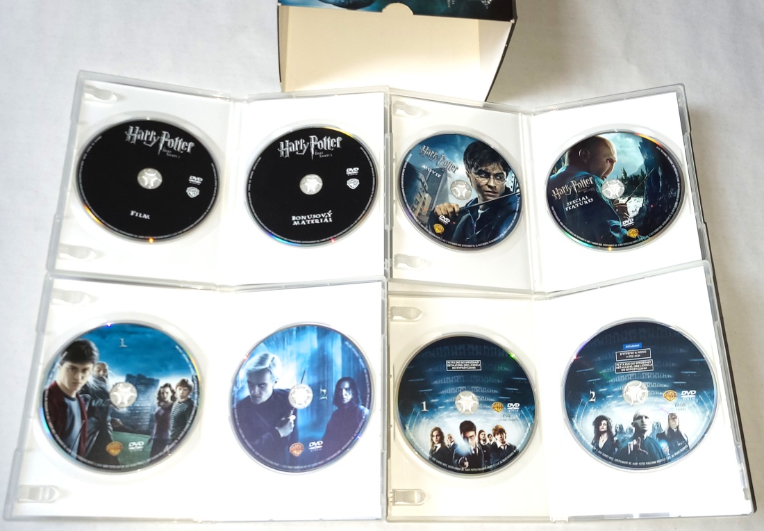 Harry Potter: Kompletní Kolekce Box Set 16DVD