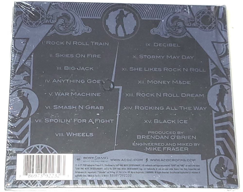 AC/DC Black Ice 2008 CD (Limited Deluxe Edition) nové, nerozbalené
