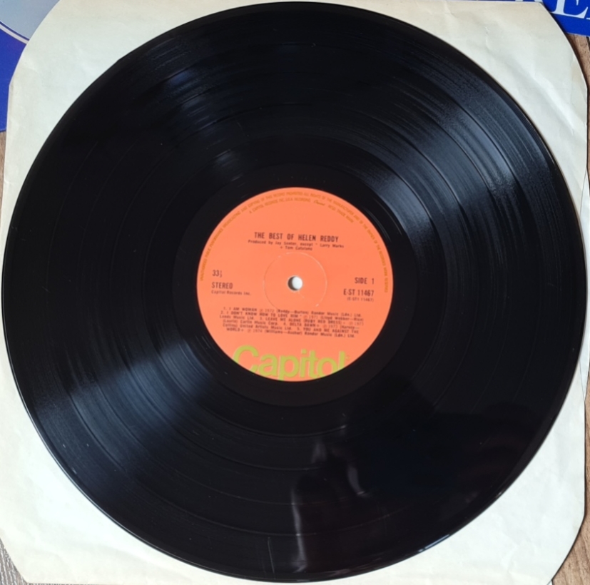 Helen Reddy – The Best Of Helen 1976 VG, VYPRANÁ Vinyl (LP)