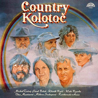 Michal Tučný - Pavel Bobek - Zdeněk Rytíř - Wabi Ryvola - Věra Martinová - Milena Soukupová - Rattlesnake Annie – Country Kolotoč 1981 EX, VYPRANÁ Vinyl (LP)