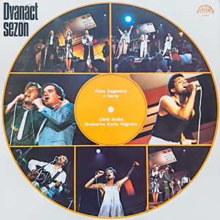 Hana Zagorová s hosty – Dvanáct Sezón 1985 EX, VYPRANÁ Vinyl (LP)