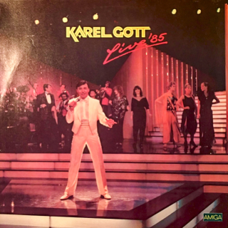 Karel Gott – Live '85 1985 VG, VYPRANÁ Vinyl (LP)