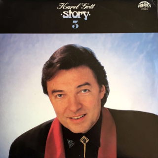 Karel Gott – Story 3, 1988 VG / VG+, VYPRANÉ Vinyl (2LP + příloha a plakát)