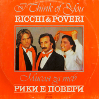Ricchi & Poveri – I Think Of You 1983 VG-, VYPRANÁ Vinyl (LP)