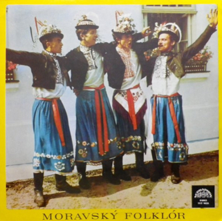 Cimbálová Muzika Hynka Bíma – Moravský Folklór 1985 EX, VYPRANÁ Vinyl (LP)