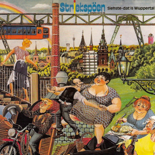 Striekspöen – Siehste - Dat Is Wuppertal 1982 VG, VYPRANÁ Vinyl (LP)