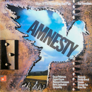 Amnesty • Stars Of The World Sing And Play For Freedom 1974 VG+, VYPRANÁ Vinyl (LP)