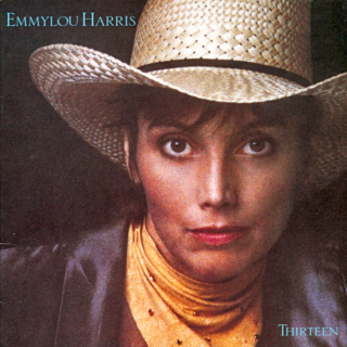 Emmylou Harris – Thirteen 1986 VG+ VYPRANÁ Vinyl (LP)