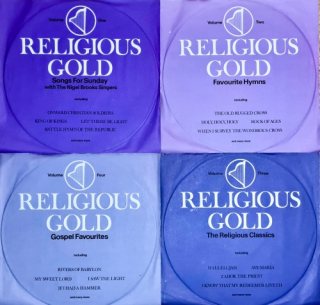 Religious Gold 1980 4 LP EX, VYPRANÉ Vinyl