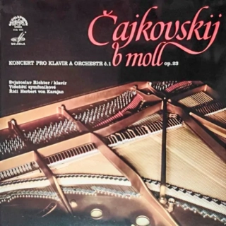 Čajkovskij, Svjatoslav Richter, Vídenští Symfonikové – Koncert Pro Klavír A Orchestr Č.1 B Moll Op.23 1972 NM VYPRANÁ Vinyl (LP)
