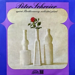 Peter Schreier – Zpívá Beethovenovy Milostné Písně 1974 NM, VYPRANÁ Vinyl (LP + příloha)