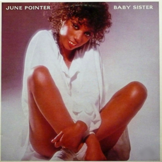 June Pointer – Baby Sister 1983 VG-, VYPRANÁ Vinyl (LP)