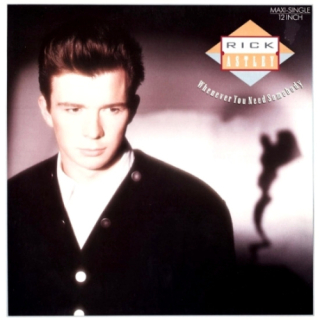 Rick Astley – Whenever You Need Somebody 1987 Maxi-Single EX, VYPRANÁ Vinyl