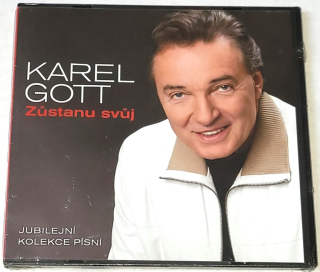 Karel Gott – Zůstanu Svůj (Jubilejní Kolekce Písní) 2009 CD (nerozbalené)