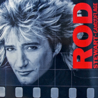 Rod Stewart – Camouflage 1984 VG-, VYPRANÁ Vinyl (LP)