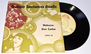 Giuseppe Verdi, Orchestr Smetanova Divadla – Don Carlos / Nabucco 1969, Vinyl 7" Single (SP)