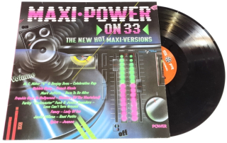 Various – Maxi-Power On 33 1987 VG-, Vinyl (LP)