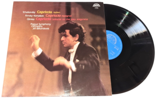 Tchaikovsky / Rimsky-Korsakov / Glinka - Prague Symphony Orchestra, Jiří Bělohlávek – Capriccio (Italien) / Capriccio (Espagnol) / Capriccio (Brillante On The Jota Aragonesa) 1981 EX, Vinyl (LP)