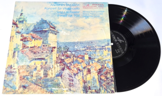 Antonín Dvořák, Mstislaw Rostropowitsch, Berliner Philharmoniker, Herbert Von Karajan – Konzert Für Violoncello Und Orchester H-moll Op. 104 1974 EX-, Vinyl (LP)