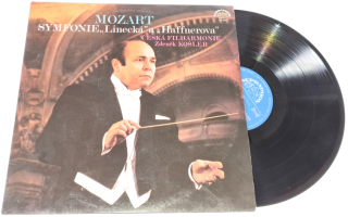 Mozart, Česká Filharmonie, Zdeněk Košler – Symfonie „Linecká“ A „Haffnerova“ 1981 VG, Vinyl (LP)