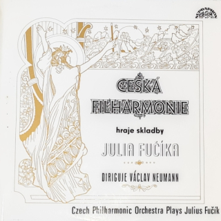 Julius Fučík – Česká filharmonie, Václav Neumann – Česká Filharmonie Hrada Skladby Julia Fučíka 1975 EX-, VYPRANÁ Vinyl (LP)