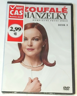 Zoufalé manželky - Série 1 Disk 3 DVD, nerozbalené