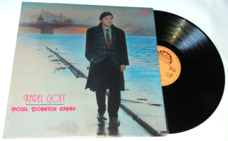 Karel Gott – Posel Dobrých Zpráv 1987 VG-, Vinyl (LP)
