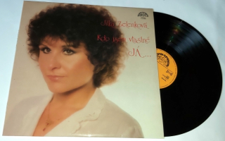 Jitka Zelenková – Kdo Jsem Vlastně Já 1982 VG, Vinyl (LP)